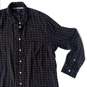 Madewell button down collared shirt size small